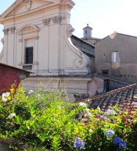 Trastevere apartment for rent in Rome with terrace