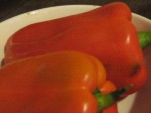 Unroasted Red Peppers