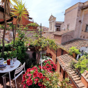 Rome > Scala luxury terrace studio: Up to 2 people