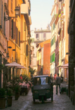 trastevere area rome