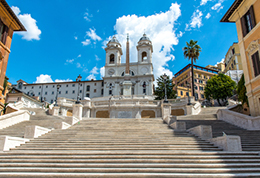 Spanish steps apartments, Rome