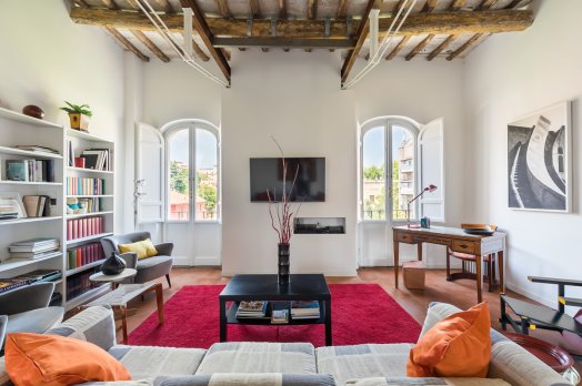 Trastevere terrace penthouse - Rome apartments rental
