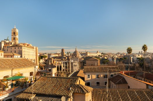 Roman Forum Stunning terrace penthouse: 4 people