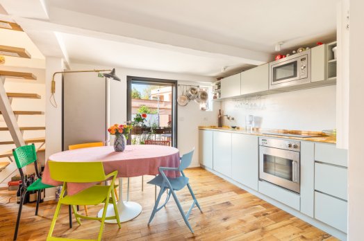 Trilussa cozy penthouse: Up to 4 people