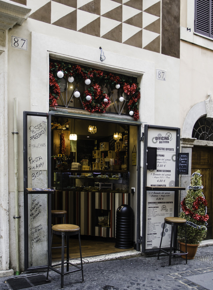 A restaurant in Monti