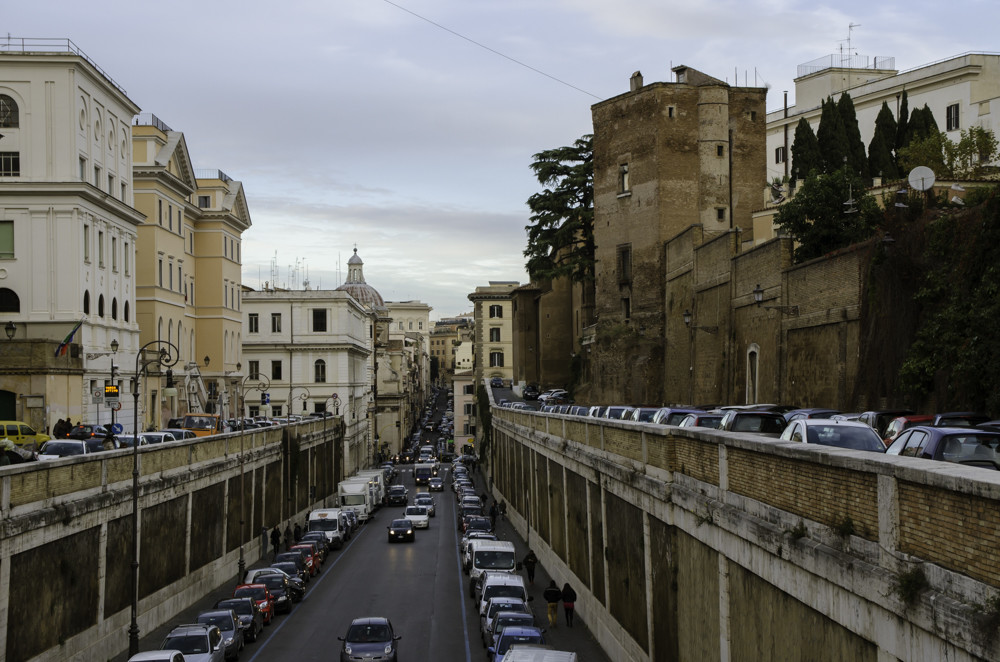 View over the Torre degli Annibaldi