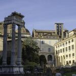 Ancient Roman Ruins Next to jewish Ghetto