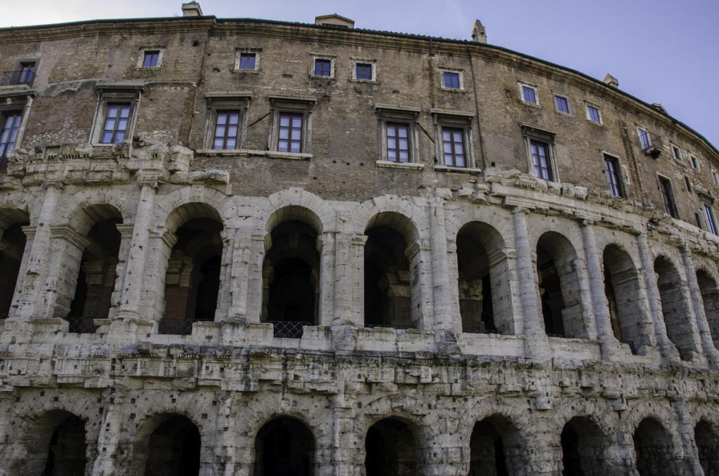 Theatre of Marcellus Close-Up