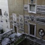 Inner courtyard of Palazzo Mattei