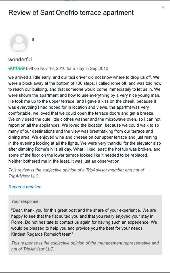 tripadvisor reviews