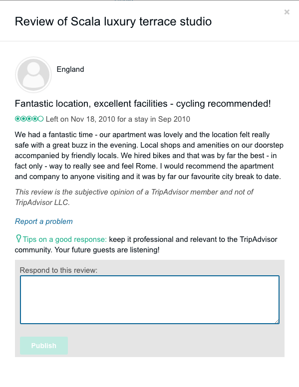 tripadvisor reviews